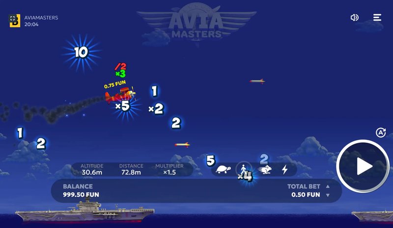 Avia masters free play in United Kigdom